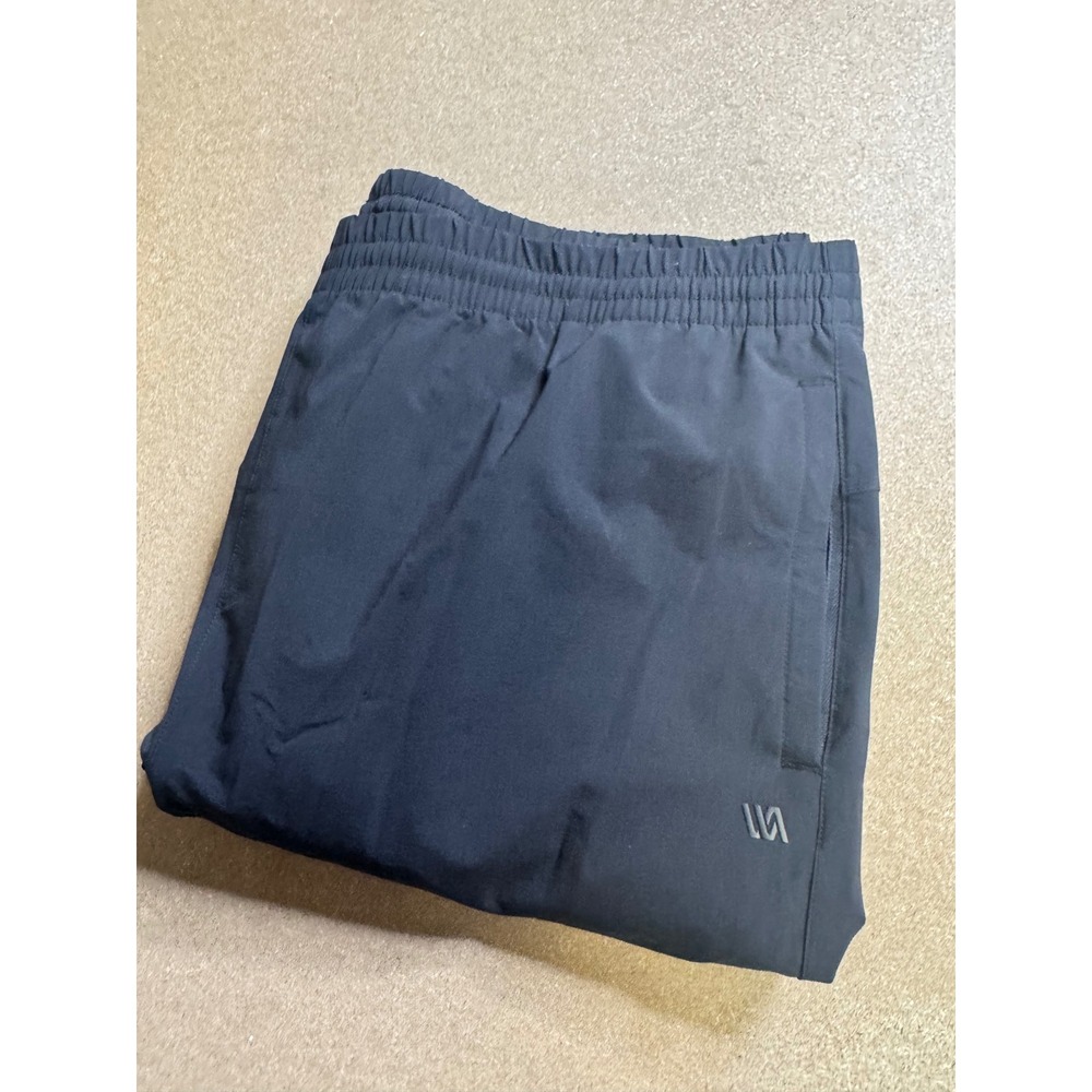 VRST Mens Sunday Performance Joggers Black Athletic Pants XXL XX-Large 28 Inseam